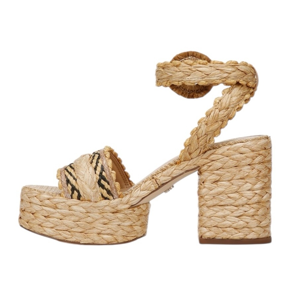 NWT SAM EDELMAN ILIANA PLATFORM SANDALS WOMENS SIZE 9.5 - Picture 4 of 8
